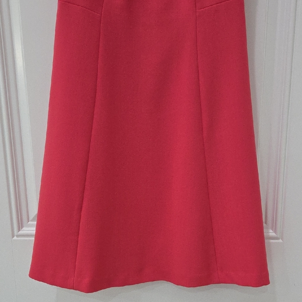 Vince Camuto Vibrant Pink Cutout Mini Dress - Picture 3 of 5